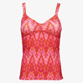 Osaga voorgevormde dames tankini print roze