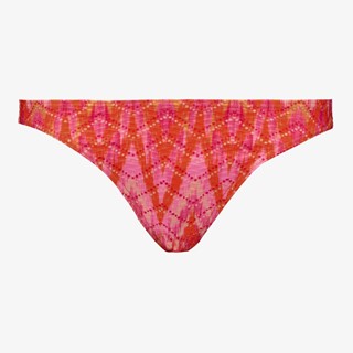 Osaga dames bikinibroekje roze print