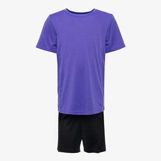Dutchy tweedelige kinder sport set paars