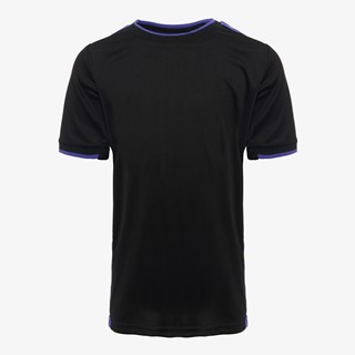Dutchy kinder voetbal T-shirt zwart paars