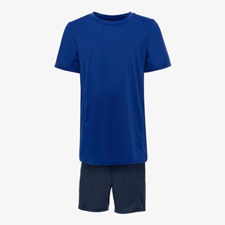 Dutchy tweedelige kinder sportset blauw