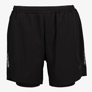 Osaga heren hardloopshort zwart