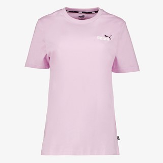 Puma ESS+ Col Small Logo heren T-shirt roze