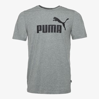 Puma ESS NO1 heren T-shirt grijs