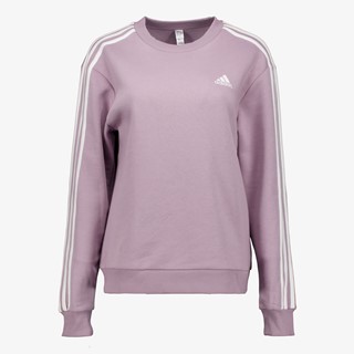Adidas 3S fleece dames sweater lichtpaars