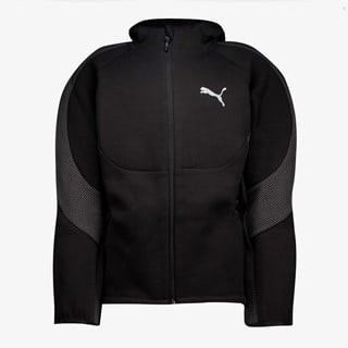 Puma Evostripe heren sweatvest zwart