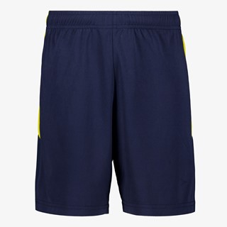Dutchy kinder voetbalshort blauw geel