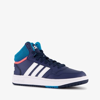 Adidas Hoops Mid 3.0 kinder sneakers blauw