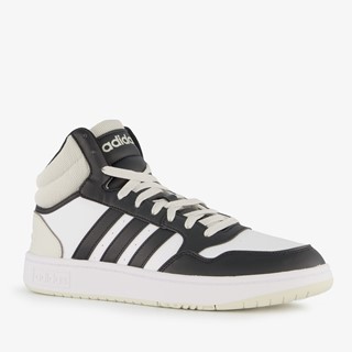 Adidas Hoops Mid 3.0 heren sneakers wit zwart