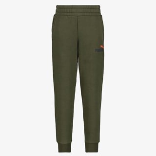 Puma ESS Logo FL CL B kinder joggingbroek groen