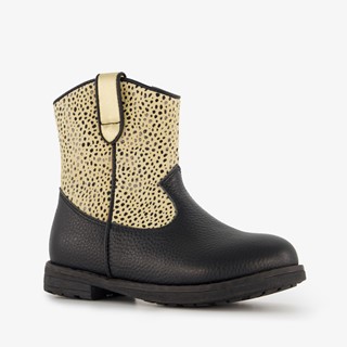 TwoDay leren meisjes western laarsjes met stippen