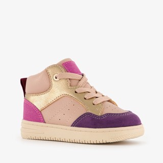 Blue Box hoge meisjes sneakers roze paars