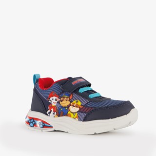 Paw Patrol jongens sneakers met lichtjes blauw