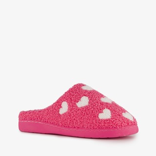 Thu!s dames sloffen met hartjes roze