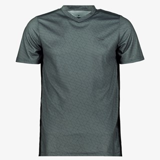 Dutchy Dry heren voetbal T-shirt grijs met print