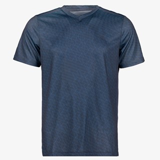 Dutchy Dry heren voetbal T-shirt blauw met print