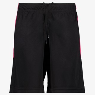 Dutchy kinder voetbalshort zwart roze