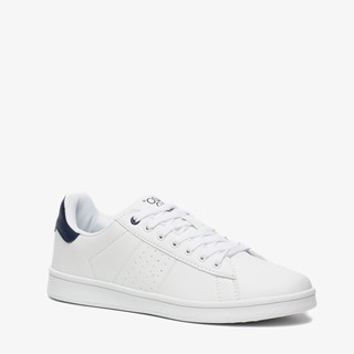 Osaga heren sneakers wit met blauw detail