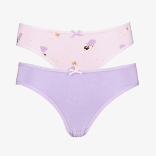 TwoDay 2-pack meisjes hipsters prinses lila