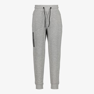 Osaga jongens joggingbroek met tekstopdruk grijs