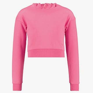 Osaga cropped meisjes hoodie roze
