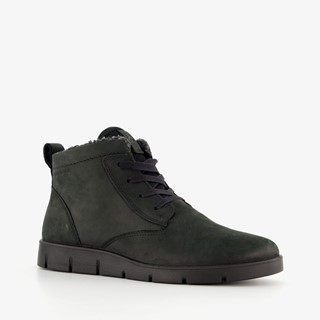 ECCO leren dames veterschoenen zwart