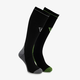 2 paar compressiesokken zwart