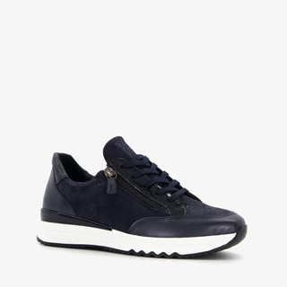 Schoenen Sale Zwarte Leren Sneakers Dames Sale Hush Puppies Leren