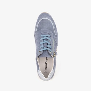Hush Puppies dames sneakers blauw