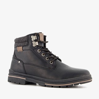 Blue Box heren veterboots zwart