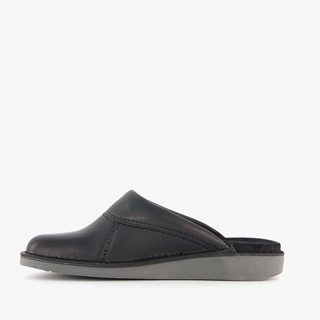 Natuform leren heren instap pantoffels