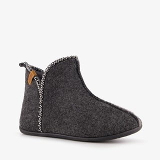 Thu!s gevoerde dames pantoffels grijs