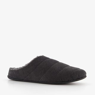 Thu!s heren instap pantoffels zwart