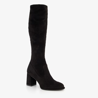 Tamaris hoge dames laarzen met hak zwart