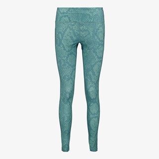 Osaga dames sportlegging met slangenprint groen