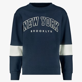 Unsigned jongens trui New York blauw