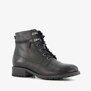 Hush Puppies leren dames veterlaarsjes