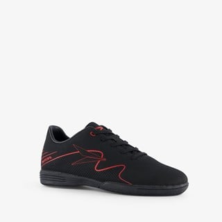 Dutchy Striker IC kinder zaalschoenen zwart rood