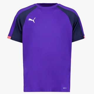 Puma individualLIGA heren sport T-shirt blauw