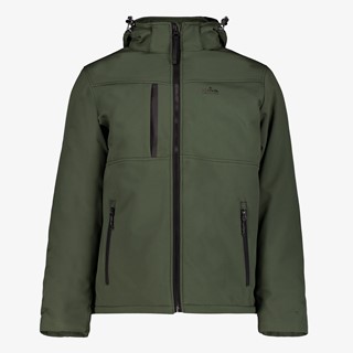 Kjelvik padded heren softshell jas groen