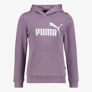 Puma ESS Col 2 Big Logo kinder hoodie paars