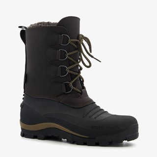 Kjelvik gevoerde heren snowboots zwart