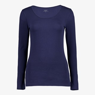 TwoDay dames  shirt katoen blauw