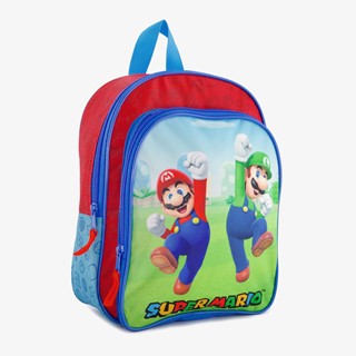 Super Mario kinder rugzak blauw rood 8 liter