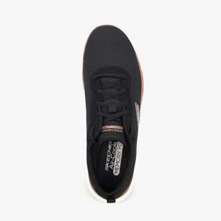 Skechers Flex Appeal dames sneakers zwart