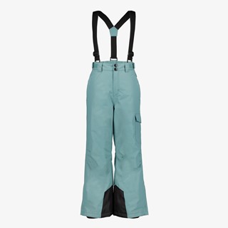 Mountain Peak kinder skibroek met bretels blauw