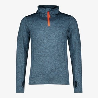 Mountain Peak kinder skipully met rits blauw