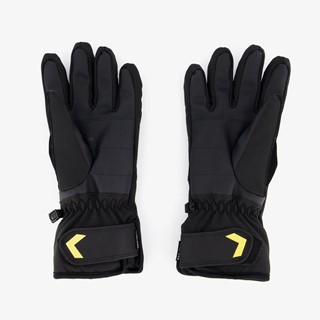 Kjelvik dames softshell skihandschoenen zwart