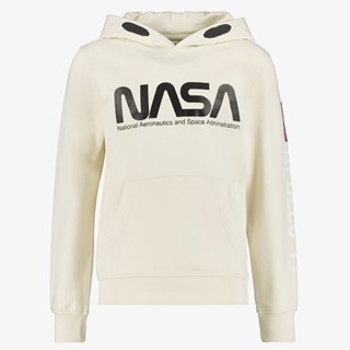 Unsigned jongens hoodie beige NASA