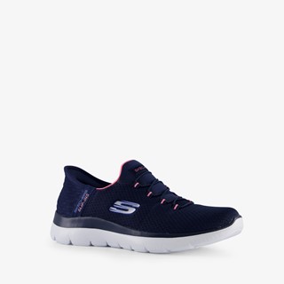 Skechers Slip-ins: Summits dames sneakers blauw
